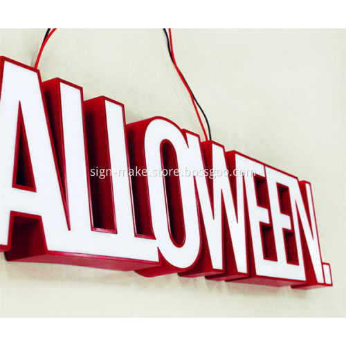 3D Led Frontlit Letters Channel Lit Letters Signs